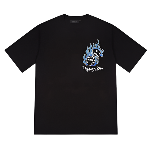 TRAPSTAR F*CK IT ROLL THE DICE GRAPHIC TEE (BLACK)