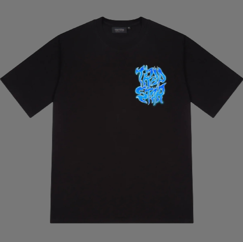 TRAPSTAR ON SMOKE 2.0 GRAPHIC TEE (BLACK)