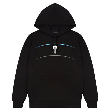 TRAPSTAR HORIZON 2.0 HOODIE (BLACK)
