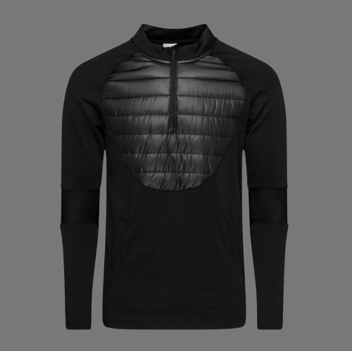 NIKE THERMA-FIT PADDED WINTER WARRIOR 1/4 ZIP (BLACK)