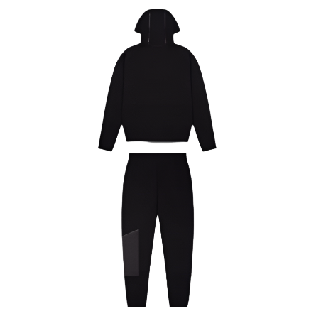 TRAPSTAR IRONGATE T TECH FLEECE TRACKSUIT (BLACK)