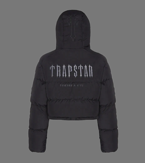 TRAPSTAR AW22/23 DECODIERTE 2.0-PUFFERJACKE MIT KAPUZE FÜR DAMEN